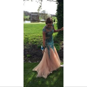 Mermaid Prom Gown